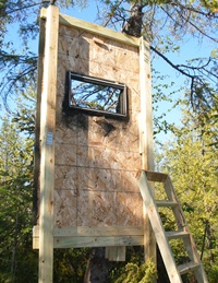 deer hunting front