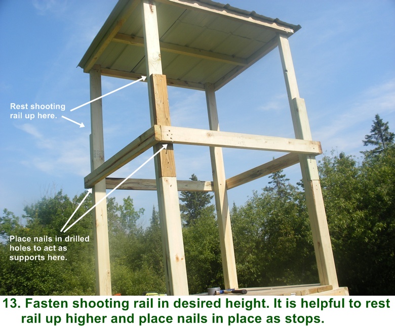 Free Box Deer Stand Building Plans Deer stand, Hunting stands, Hunting