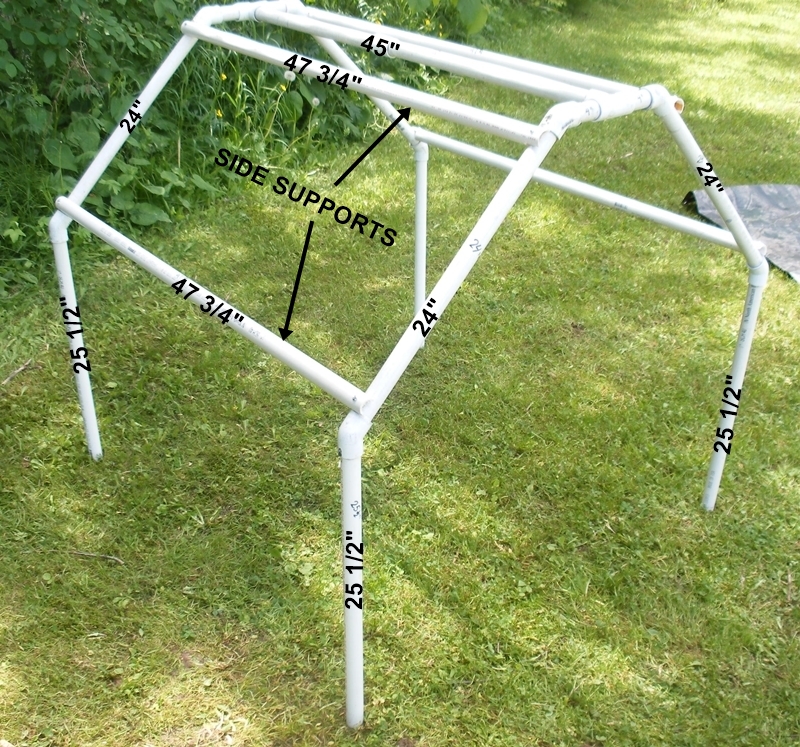 deer stand roof frame