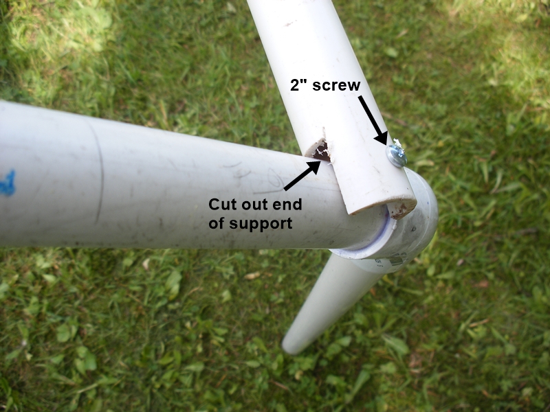 deer stand side supports